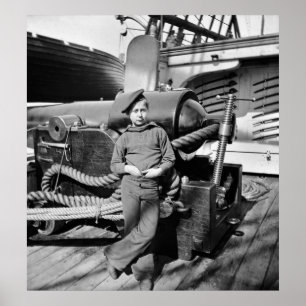 Civil Krig Powder Monkey, 1860-tal Poster