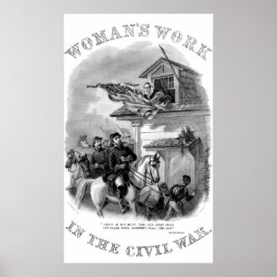 Civil Krig Print Poster