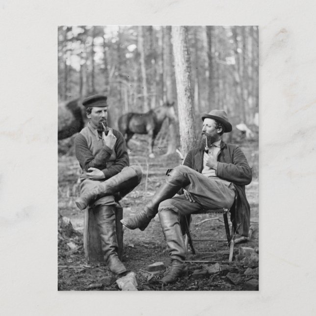 Civil Krig Rör, 1864 Vykort (Framsida)