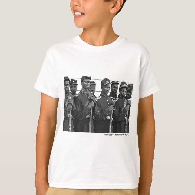 Civil Krig Soldiers T Shirt (Framsida)