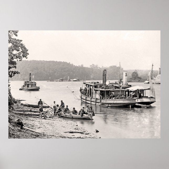 Civil Krig Tugs Poster (Framsidan)