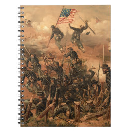 Civil Krig Vicksburg Anteckningsbok