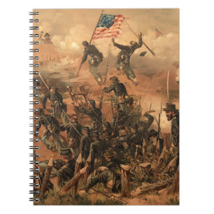 Civil Krig Vicksburg Anteckningsbok