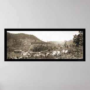 Civil Krig Whiteside TN Photo 1864 Poster