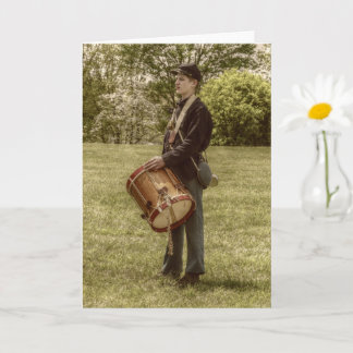 Civil War Drummer Boy Kort