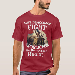 CIVILA RÄTTIGHETER FW FV HG FRIHET JÄMLIKHET 454 T SHIRT