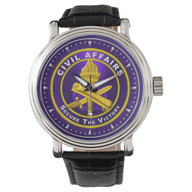 Civilaffärer Armbandsur (Framsida)