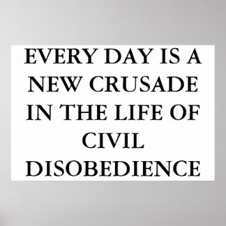 CIVILDISOBEDIENS POSTER