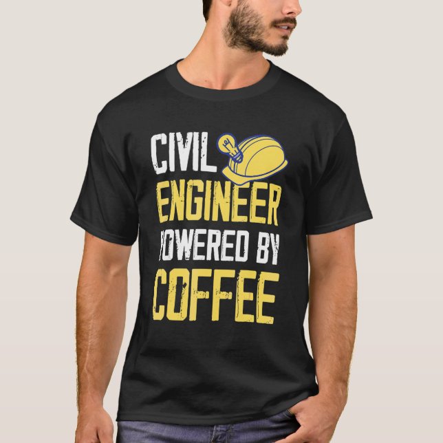 Civilingenjörs kaffe t shirt (Framsida)