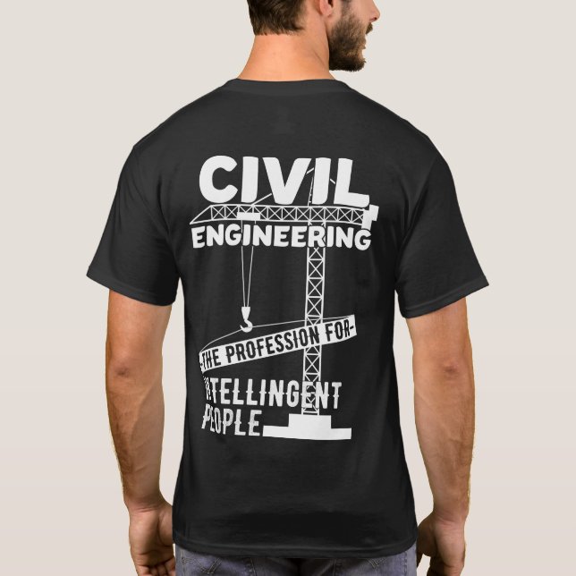 Civilingenjörsexamen för intelligent t shirt (Baksida)