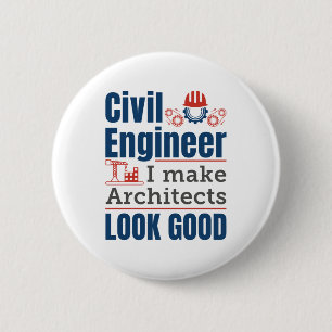 Civilt Ingenjör jag gör arkitekter till Bra Knapp