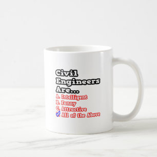 Civilt Ingenjör Quiz...Joke Kaffemugg