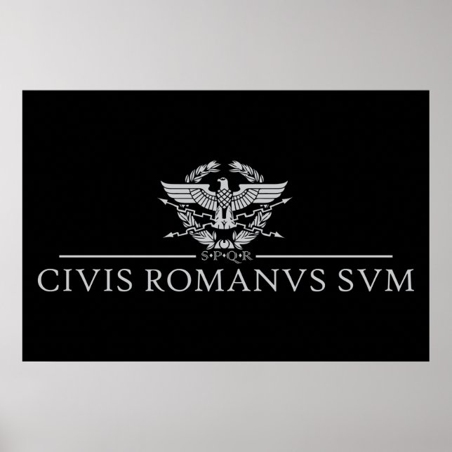 Civis Romanus Sum (CIVIS ROMANVS SVM) Poster (Framsidan)