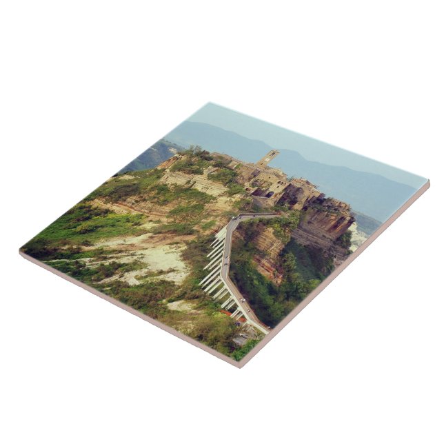 Civita de Bagnoregio Kakelplatta (Sidan)