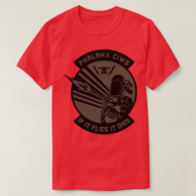 CIWS Phalanx 2 T Shirt (Design framsida)