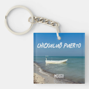 Cixulub Puerto, Mexiko - akrylisk nyckelkedja