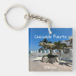 Cixulub Puerto, Mexiko - akrylisk nyckelkedja