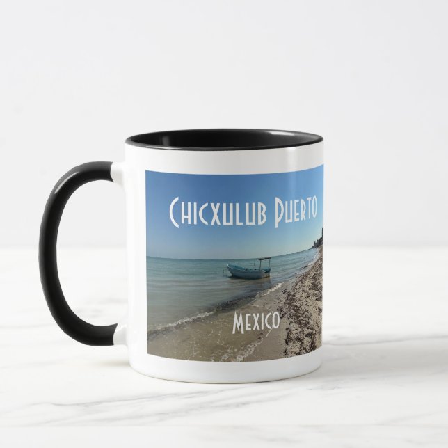 Cixulub Puerto, Mexiko - Combo Mugg (Vänster)