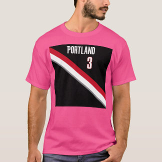 Cj Mccollum - Portland Basketball Jersey Mobil Cas T Shirt