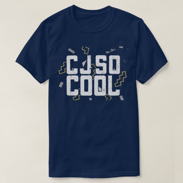 Cj så Coola merch cj så Coola Gift För manar och K T Shirt (Design framsida)