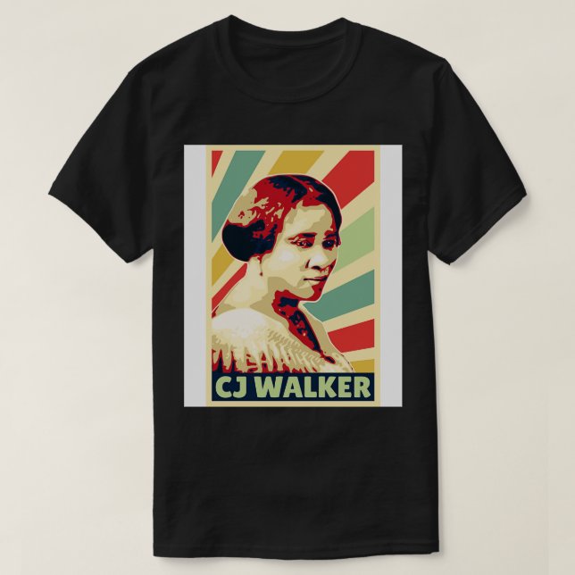 CJ Walker Vintage Färg 1 T Shirt (Design framsida)