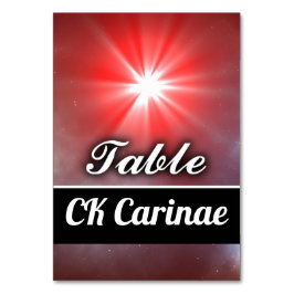 CK Carinae Bordsnummer