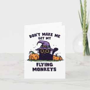 Ck Cat Halloween - Få mig inte att få min flygande Kort