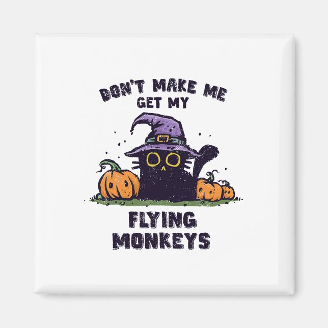 Ck Cat Halloween - Få mig inte att få min flygande Magnet (Framsidan)