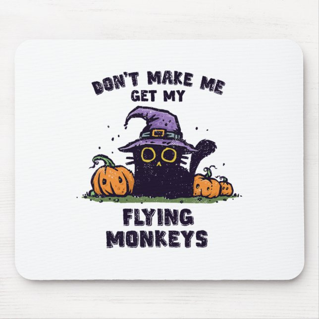 Ck Cat Halloween - Få mig inte att få min flygande Musmatta (Framsidan)