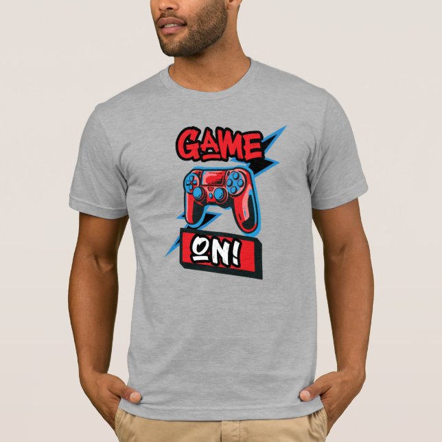 CK Gamer Låt oss Go! T-Shirt (Framsida)