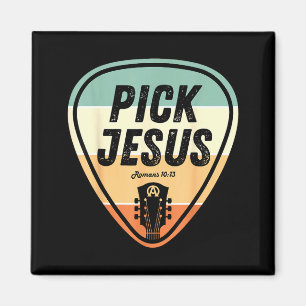 Ck Jesus Tröja Rolig Kristna Musik Gitarr Ck Män Magnet