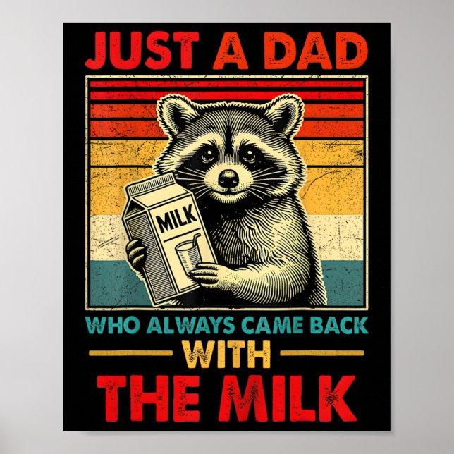 Ck Med Mjölken Fars Dag  Poster (Framsidan)