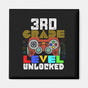 Ck Till Skolan 3:e Klass Gamer  Magnet
