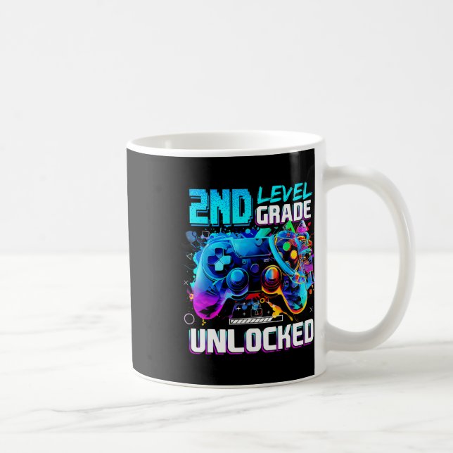 Ck To School 2nd Grade Level Unlocked Gamer Kids B Kaffemugg (Höger)