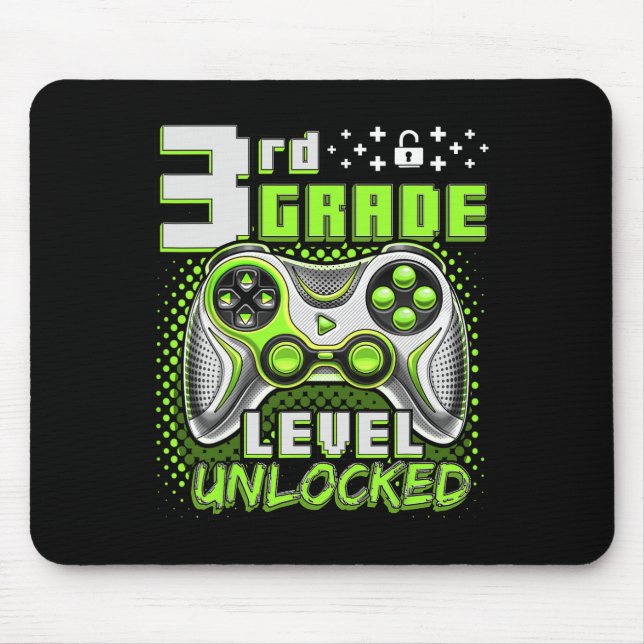 Ck To School 3rd Grade Boys Gamer First Day School Musmatta (Framsidan)