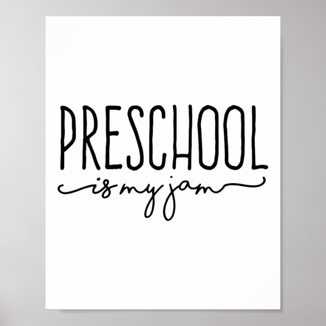 Ck to School Preschool är min förk-lärarplats i Sy Poster (Framsidan)