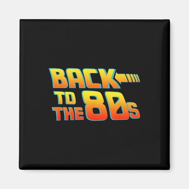 Ck to the 80s - Costume Funny Dress Party Idea Hal Magnet (Framsidan)