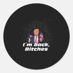 Ck Trump 2024 Patriotic Take America Ck Electi Runt Klistermärke