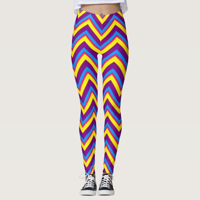 CKC-Chevron-16-LEGGINGS Leggings (Framsida)