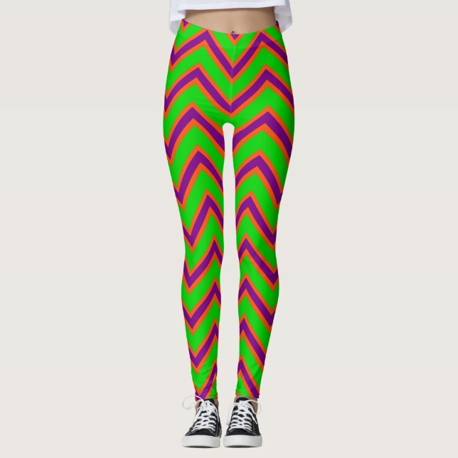 CKC-Chevron-8-LEGGINGS Leggings (Framsida)