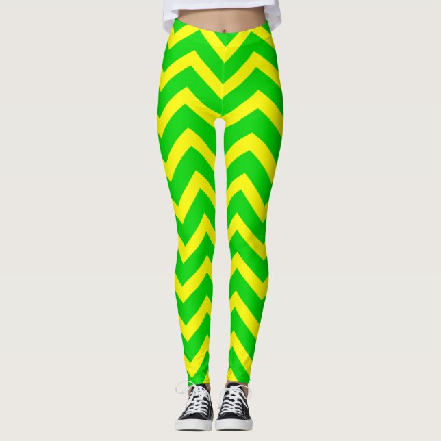 CKC-Chevron-LEGGINGS Leggings (Framsida)