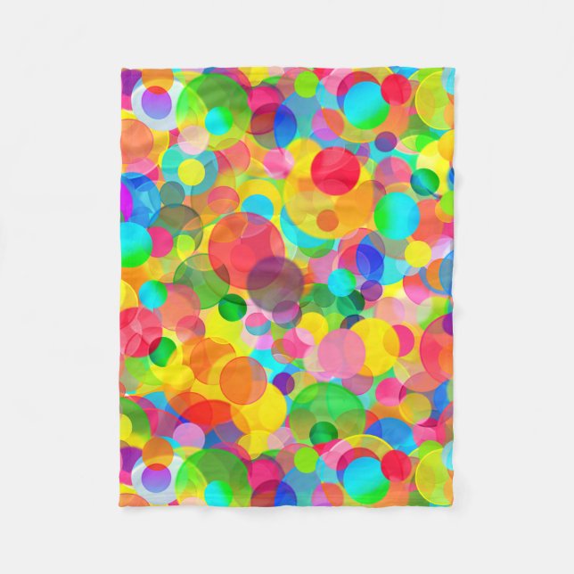 CKC Party Dots-FLEECE BLANKET S Fleecefilt (Framsidan)