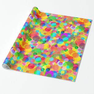 CKC Party Dots-GIFT WRAPPING PAPPER Presentpapper