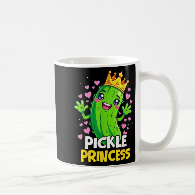 Ckle Princess Cute Kawaii Cuber Cartoon  Kaffemugg (Höger)