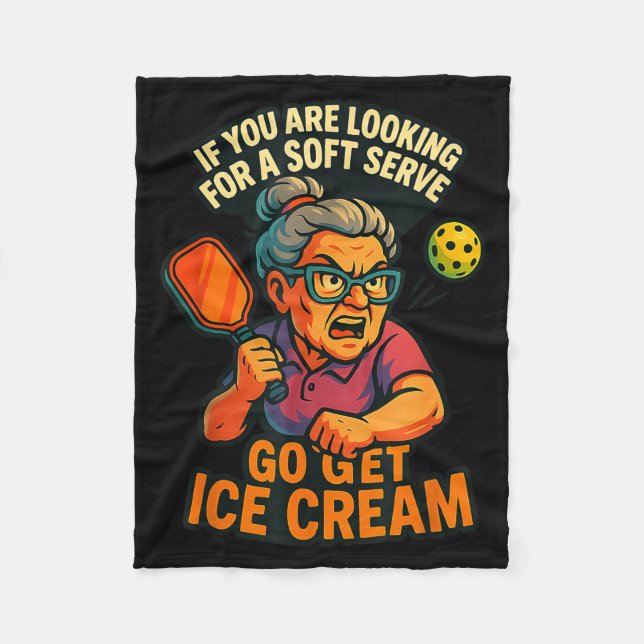 Ckleball Grandma  Fleecefilt (Framsidan)