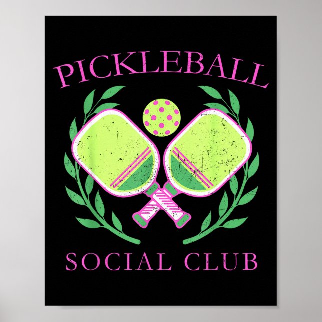 Ckleball Social Club Enthusiasts _ Fun Srt Lovers  Poster (Framsidan)
