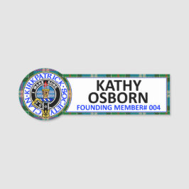 CKS NAME BADGE #004 KATHY OSBORN NAMNBRICKA