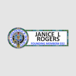 CKS NAME BADGE #032 JANICE L ROGERS NAMNBRICKA