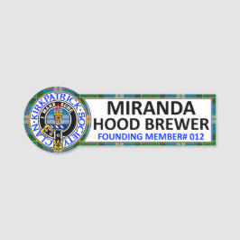CKS NAME BADGE for Miranda Namnbricka