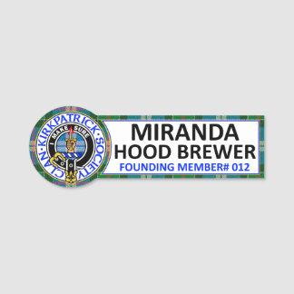 CKS NAME BADGE for Miranda Namnbricka